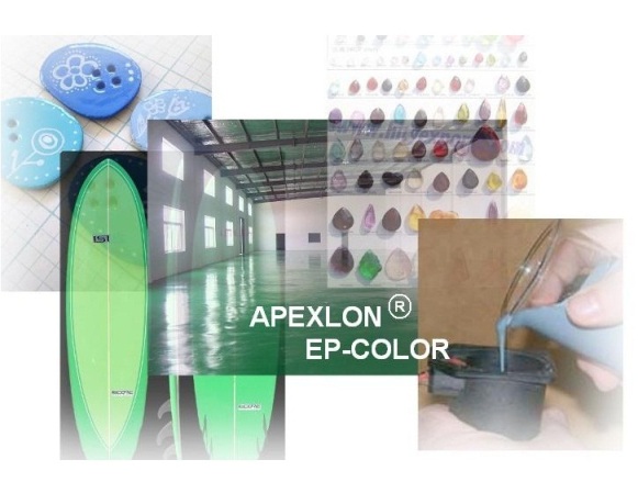 Epoxy colorant