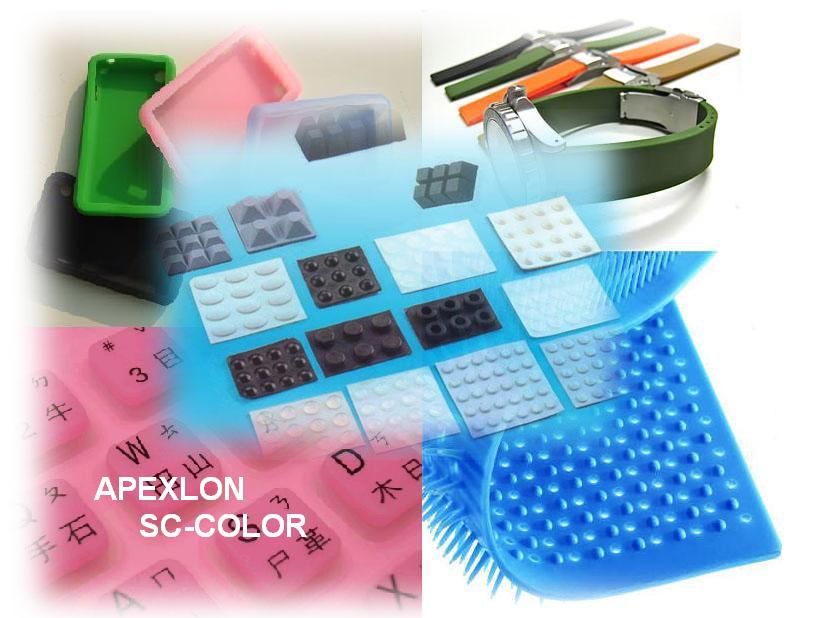 Silicone colorant